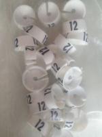 MB wit/zwart 12 voor op kledinghanger