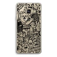 Vexx Black Mixtape: Samsung Galaxy A3 (2016) Transparant Hoesje