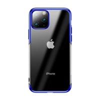 Voor iPhone 11 Pro Baseus Shining TPU case (blauw)