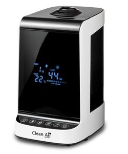 Clean Air Optima CA-605 luchtbevochtiger Ultrasonic 5 l Zwart, Wit 138 W