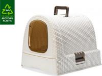 CURVER KATTENBAK WIT 51X38,5X39,5