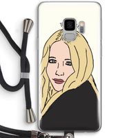 Mary Kate: Samsung Galaxy S9 Transparant Hoesje met koord