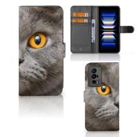Telefoonhoesje | Met pasjeshouder | Xiaomi Poco F5 Pro Britse Korthaar