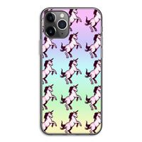 Musketon Unicorn: iPhone 11 Pro Transparant Hoesje