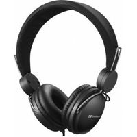 Sandberg 126-34 hoofdtelefoon/headset Bedraad Hoofdband Oproepen/muziek Zwart