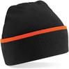 Beechfield CB471 Teamwear Beanie - Black/Orange - One Size