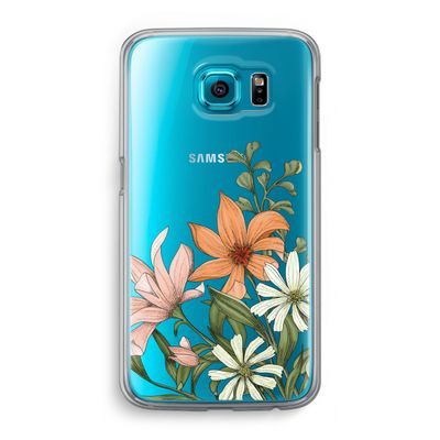 Floral bouquet: Samsung Galaxy S6 Transparant Hoesje
