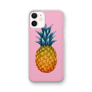 Grote ananas: iPhone 12 Transparant Hoesje