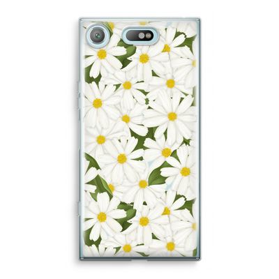 Summer Daisies: Sony Xperia XZ1 Compact Transparant Hoesje