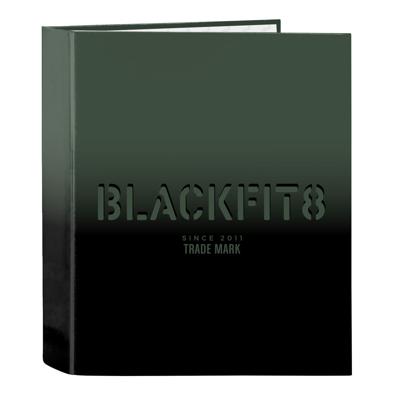 Ringmap BlackFit8 Gradient Zwart Militair groen A4 27 x 33 x 6 cm