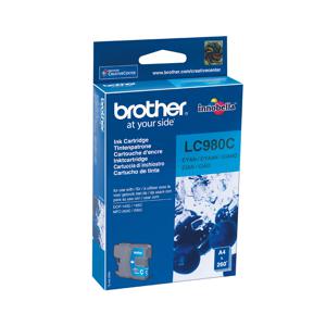 Brother inktcartridge, 260 pagina's, OEM LC-980C, cyaan