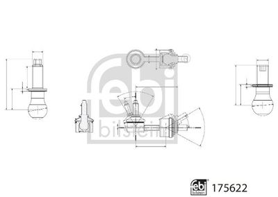 Stabilisatorstang 175622