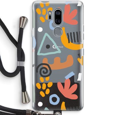 Abstract: LG G7 Thinq Transparant Hoesje met koord