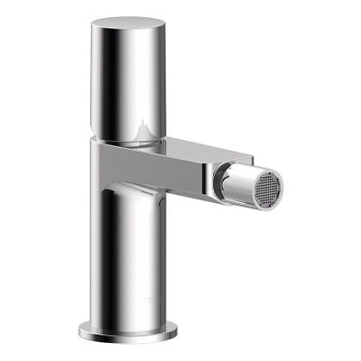 Bidetkraan Tres Project | Opbouw | Mengkraan | 1-knop | Rond | Chroom