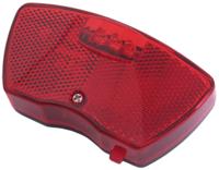 Edge City Dragerachterlicht 3 led inclusief batterijen Rood