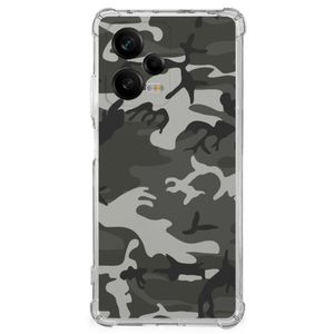 Xiaomi Redmi Note 12 Pro Doorzichtige Silicone Hoesje Army Light