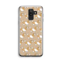 Doggy: Samsung Galaxy J8 (2018) Transparant Hoesje