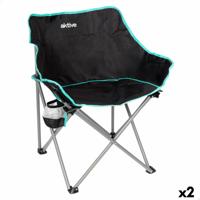 Vouwbare Stoel Aktive 50 X 74 X 47 CM (2 Stuks) Vouwbare Stoel Aktive 50 X 74 X 47 CM (2 Stuks)