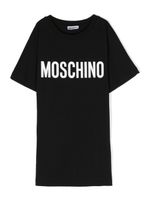 Moschino Kids t-shirt en coton à logo imprimé - Noir - thumbnail