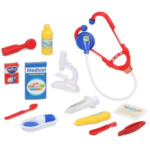 Dokter/Zuster/Verpleegster accessoires set - verkleed speelgoed - 14 artikelen - kunststof - kindere