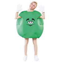 Emoji kleding Snoepje groen - thumbnail