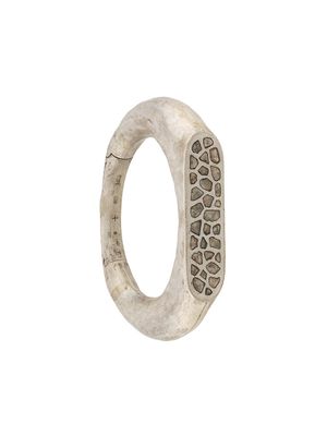 Parts of Four bracelet à effet mat Roman - Argent