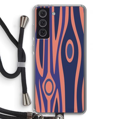 Bast A: Samsung Galaxy S21 FE Transparant Hoesje met koord