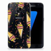 Samsung Galaxy S7 | Siliconen Case | Icecream