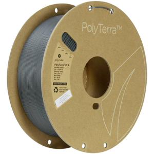 Polymaker PA04033 Regular Filament PLA kunststof Gering kunststofgehalte, Mat 1.75 mm 1000 g Asgrijs PolyTerra™ 1 stuk(s)