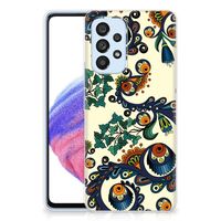 Siliconen Hoesje Samsung Galaxy A53 5G Barok Flower