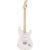 Squier Sonic Stratocaster HT MN Arctic White elektrische gitaar met vaste brug