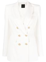 PINKO blazer Glorioso à boutonnière croisée - Blanc