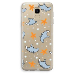 Manta: Samsung Galaxy J6 (2018) Transparant Hoesje