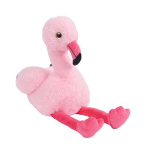 Knuffeldier Flamingo Chicka - zachte pluche stof - dieren knuffels - roze - 25 cm