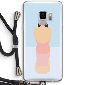 Mirror: Samsung Galaxy S9 Transparant Hoesje met koord