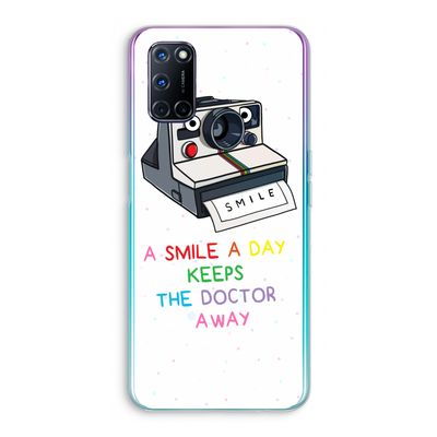 Smile: Oppo A72 Transparant Hoesje