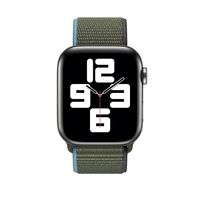 Apple origineel Sport Loop Apple Watch 42mm / 44mm / 45mm / 49mm Inverness Green - MYA72ZM/A - thumbnail