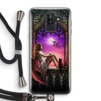 Kinderen van de nacht: Samsung Galaxy J8 (2018) Transparant Hoesje met koord