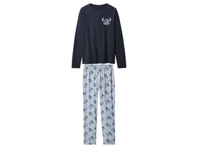Dames pyjama Disney (Stitch/blauw, L (44/46))