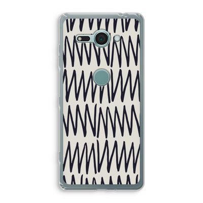 Marrakech Zigzag: Sony Xperia XZ2 Compact Transparant Hoesje