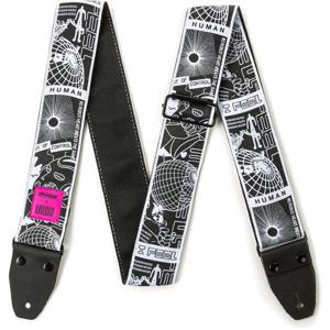 Dunlop ILOVEDUST Jacquard Strap ILD11 Robot Heart