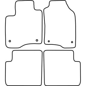 Automatten passend voor Fiat Panda 2015- TMFI533