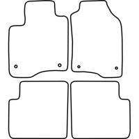 Automatten passend voor Fiat Panda 2015- TMFI533