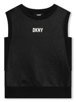 Dkny Kids débardeur à logo imprimé - Noir - thumbnail