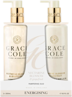 Grace Cole Nectarine Blossom & Grapefruit Pampering Hand Care Duo