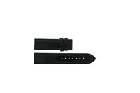 Horlogeband Tissot T0064073612600 / T610037745 / XS Leder Zwart 19mm
