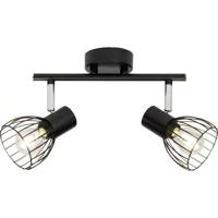 Brilliant Blacky 62113/06 Plafondspot LED E14 80 W Zwart - thumbnail