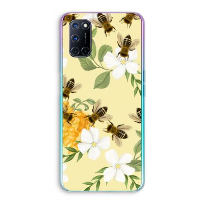 No flowers without bees: Oppo A92 Transparant Hoesje