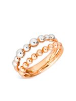 Dodo bague Bollicine en or rose 9ct - thumbnail