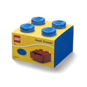 LEGO - Bureaulade Brick 4, Blauw - LEGO